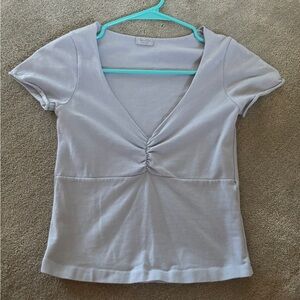 Brandy Melville blue crop top